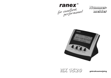 Ranex RX1520 Owner Manual | Manualzz