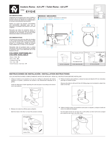 FV E112-E Manual De Uso | Manualzz