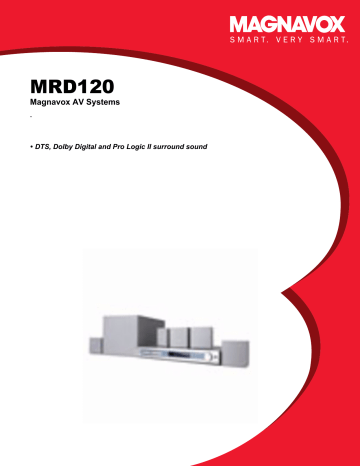 Magnavox MRD120 Specifications | Manualzz