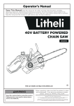 Litheli U1CS21113 Operator's Manual