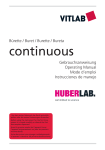 VITLAB continuous E, continuous RS Instrucciones De Manejo