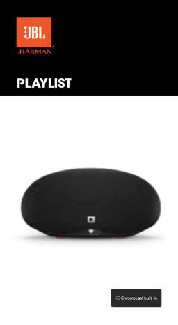 Harman JBL PLAYLIST Quick Start Manual | Manualzz