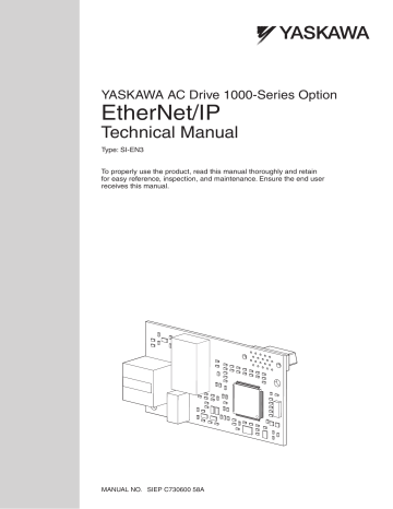 YASKAWA 1000-Series Technical Manual | Manualzz