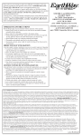 Earth Way 7300SU Instrucciones De Funcionamiento
