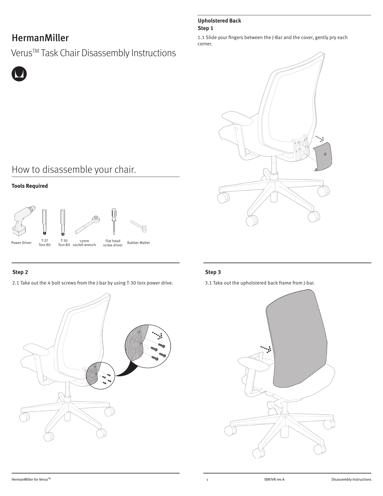 herman miller sayl disassembly