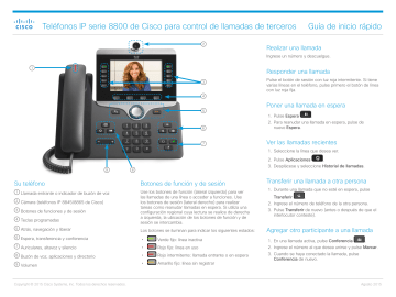 Cisco IP Phone 8851 Ip Phone User Guide | Manualzz