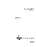 Civco ACCUCARE EX3 Stepper Referenzhandbuch