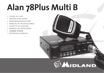 Midland Alan 78 Plus Multi B Owner Manual | Manualzz