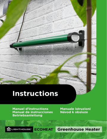 Lighthouse ECOHEAT Series Instructions Manual | Manualzz