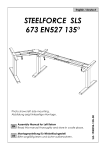 Actiforce STEELFORCE SLS 671 EN527 90 Assembly Manual