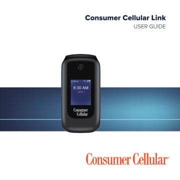 Consumer Cellular Link User Manual | Manualzz