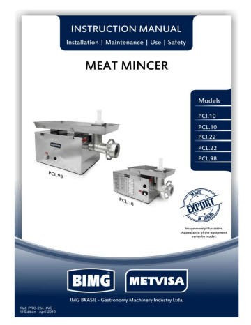 BIMG METVISA PCL.10 Series Instruction Manual | Manualzz
