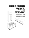 Hussmann Proto-Aire, Protocol Installation Manual