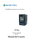 SIMETRIX SE serie Manual de usuario