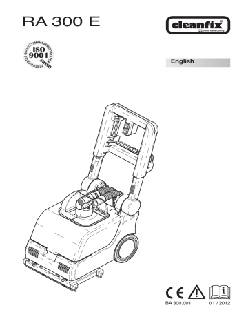 Cleanfix Parrot RA 300 E Manual | Manualzz