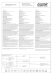 Awex LOVATO P 3 Assembly Instructions Manual