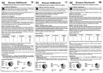 Dennerle Osmosis ReMineral+ Quick Start Manual