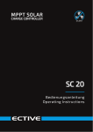 ECTIVE SC 20 Operating Instructions Manual