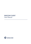 Bascom CLIENT User Manual