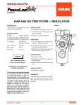 DeVilbiss FinishLine HAR-680 Service Bulletin