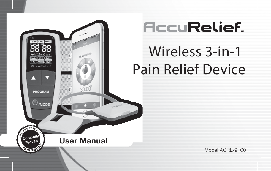 AccuRelief Wireless 3in1