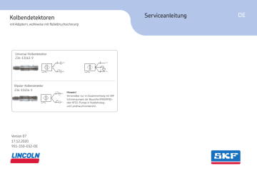 SKF 234114541, 234131639 Serviceanleitung Manualzz