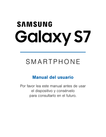 Para comenzar. Samsung Galaxy S7 | Manualzz