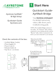 AYRSTONE AyrMesh Quick Start Manual