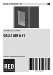 Red Heating DALIA AIR 6 S1 Manual de usuario