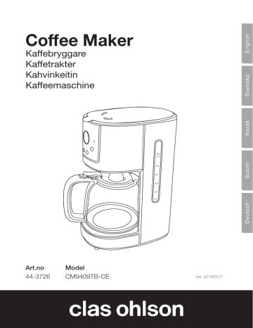 Clas Ohlson 44-3726 Manual | Manualzz