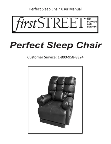 First street best sale perfect sleep chair