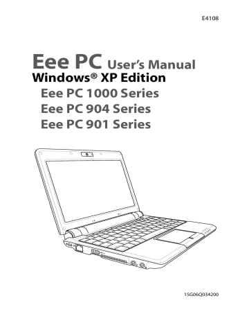 ASUS 1000 Personal Computer User`s manual | Manualzz