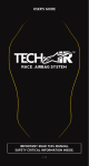 Alpinestars Tech-Air User Manual