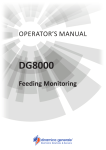 Dinamica Generale DG8000 Operator's Manual