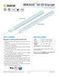 DIODE LED NEON BLAZE Installation Manual
