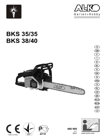 AL-KO BKS 38/40, BKS 35/35 Handleiding | Manualzz