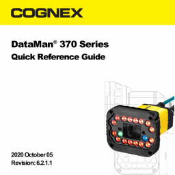 Cognex DM374 - Reference manual, Quick Reference manual