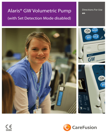 CareFusion Alaris GW Directions For Use Manual | Manualzz