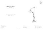 Booth &amp; Co AXBRIDGE BC-AXB-149/RRK-CP Instruction Booklet