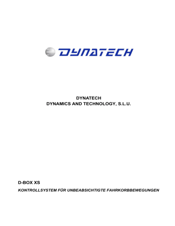 Dynatech D-BOX XS Handbuch | Manualzz