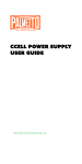 CCELL Power Supply User Manual