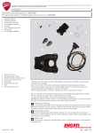 DUCATI Performance 96768909B, 96781310B Manual