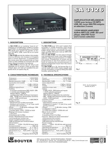 Location amplificateur AS1356 BOUYER