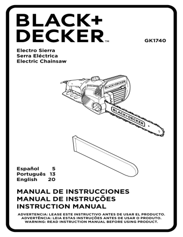 Black & Decker GK1740 Instruction Manual | Manualzz