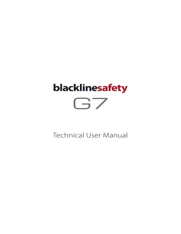 BlacklineSafety G7 BRIDGE Technical User's Manual | Manualzz