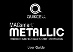 Quikcell MAGsmart metallic Manual Del Usuario