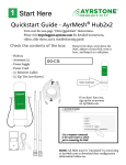 AyrMesh Hub2x2 Quickstart Guide | AI Chat &amp; PDF Access