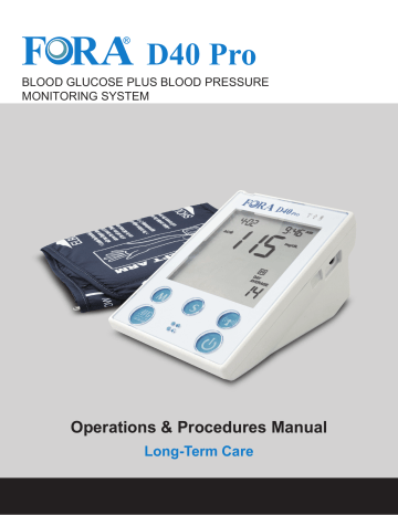 Fora D40 Pro Operations & Procedures Manual | Manualzz