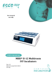 Esco Medical MIRI II-12 User Manual