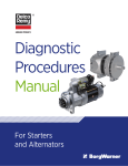 Borg Warner Delco Remy 29MT Diagnostic Procedures Manual